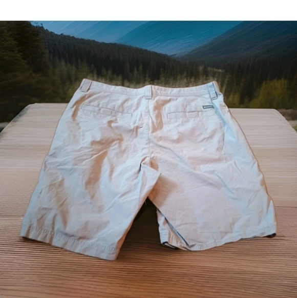 Columbia Men's Size 36 Gray Flat Front Shorts Preppy Cottage Golf - Picture 3 of 4